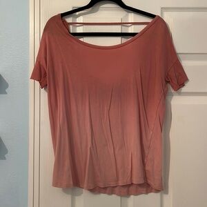Orange/Peach Ombré T Shirt
